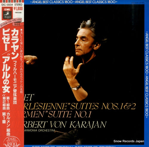 KARAJAN, HERBERT VON bizet; "l'arlesienne" suites nos.1&2 EAC-55034