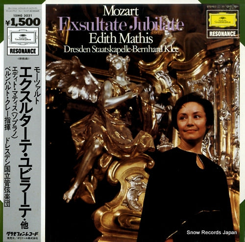 MATHIS, EDITH mozart; exsultate jubilate 15MG3031