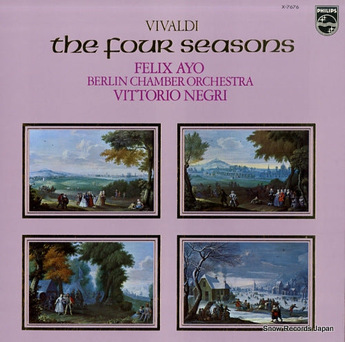 AYO, FELIX vivaldi; the four seasons X-7676
