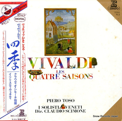 SCIMONE, CLAUDIO vivaldi; les quatre saisons REL-8