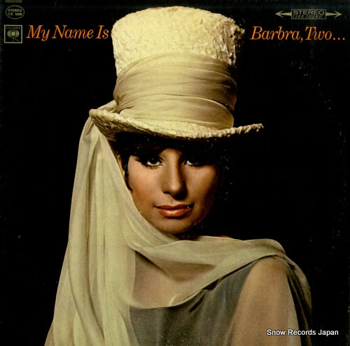 STREISAND, BARBRA my name is barbra, two... CS9209