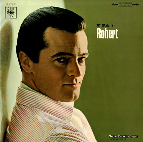 GOULET, ROBERT my name is robert YS-676-C