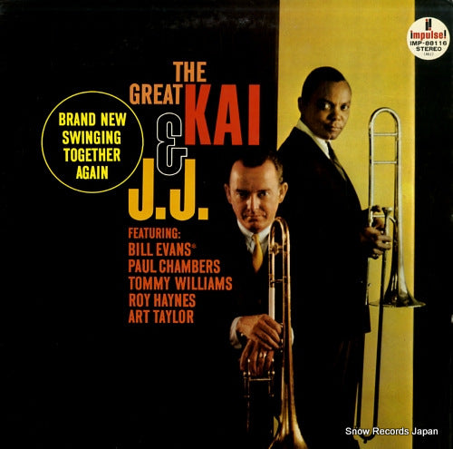 JOHNSON, J.J., AND KAI WINDING the great kai and j.j. IMP-88116