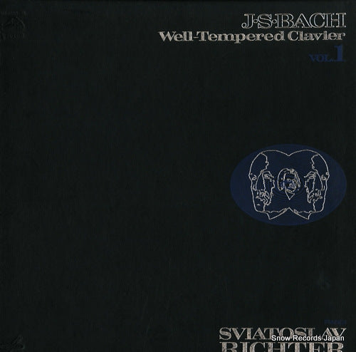 RICHTER, SVIATOSLAV bach; well-tempered clavier vol.1 VIC-3059-61