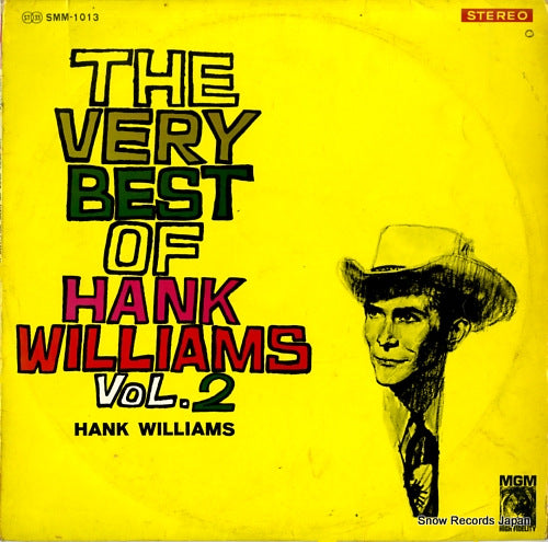 WILLIAMS, HANK the very best of hank williams vol.2 SMM-1013