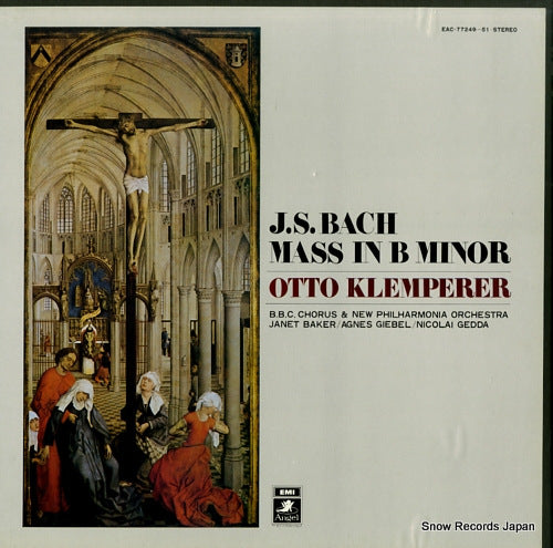 KLEMPERER, OTTO bach; mass in b minor EAC-77249-51