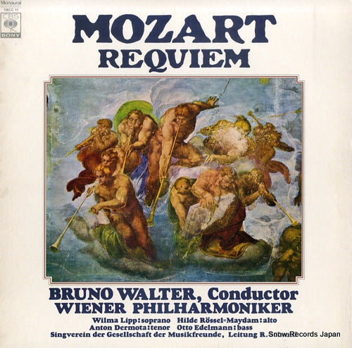 WALTER, BRUNO mozart; requiem YBCC11