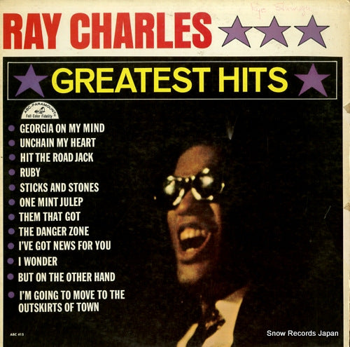 CHARLES, RAY greatest hits ABC415