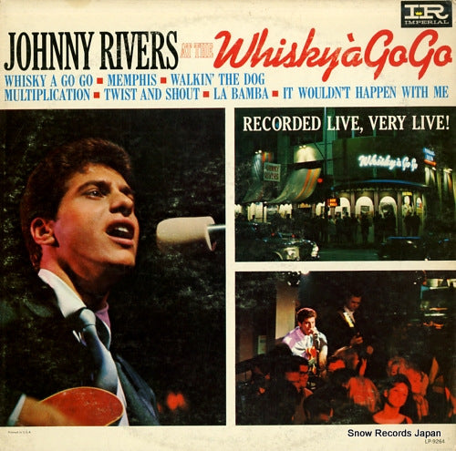 RIVERS, JOHNNY johnny rivers at the whisky a go go LP-9264