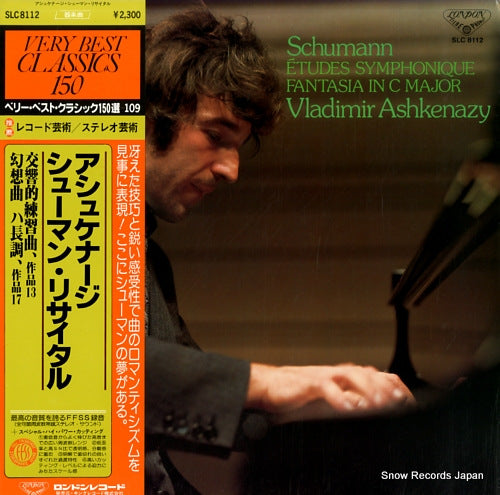ASHKENAZY, VLADIMIR schumann; etudes symphonique SLC8112