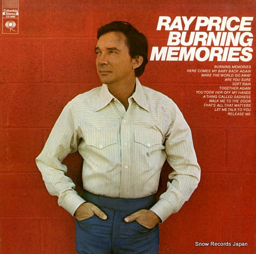PRICE, RAY burning memories CS9089