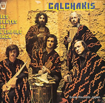 LOS CALCHAKIS les flutes de l' empire inca YS-7007-AR