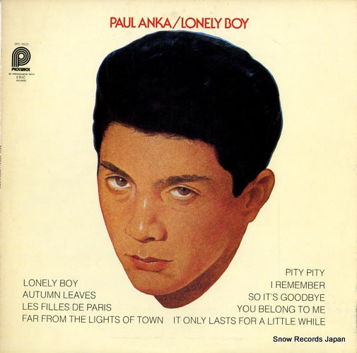 ANKA, PAUL lonely boy SPC-3523