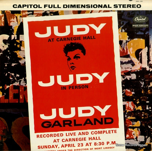 GARLAND, JUDY judy at carnegie hall SWBO1569