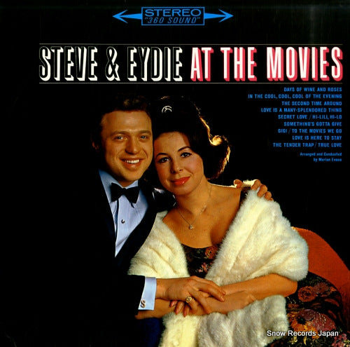 LAWRENCE, STEVE, AND EYDIE GORME at the movies 22AP2516