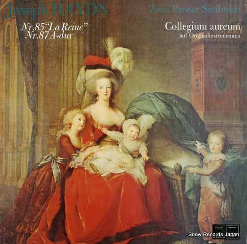 COLLEGIUM AUREUM haydn; zwei pariser sinfonien nr.85 "la reine", nr.87 ULS-3174-H