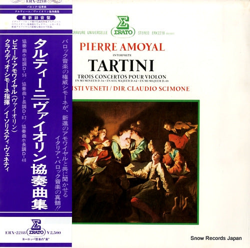 AMOYAL, PIERRE tartini; trois concertos pour violon ERX-2218