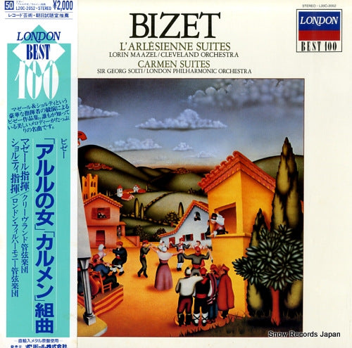 MAAZEL, LORIN / GEORG SOLTI bizet; l'arlesienne suites L20C-2052