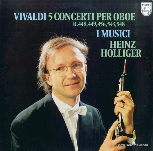 I MUSICI / HOLLIGER, HEINZ vivaldi; 5 concerti per oboe 25PC-20