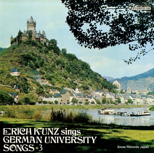 KUNZ, ERICH sings german university songs 3 SR5156