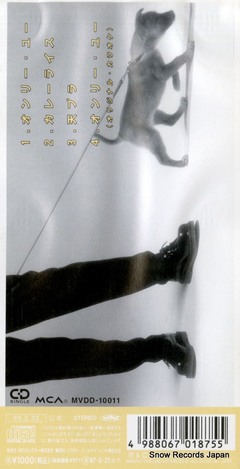 MVDD-10011 back cover