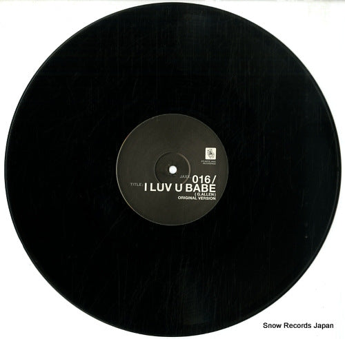 JAXX.016 disc