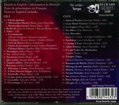 EUCD1443 back cover