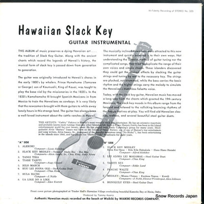 L.P.320 back cover