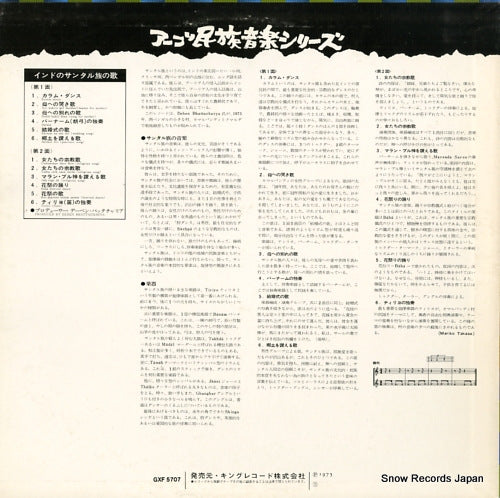 GXF-5707 back cover