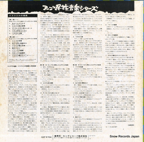 GXF-5704 back cover