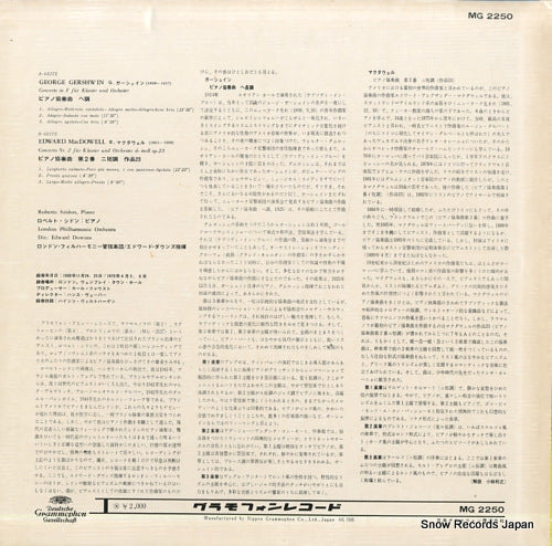 MG2250 back cover
