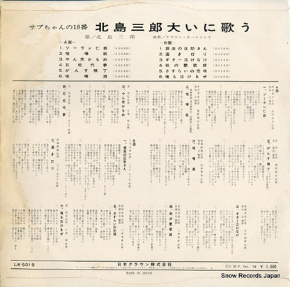 LW-5019 back cover