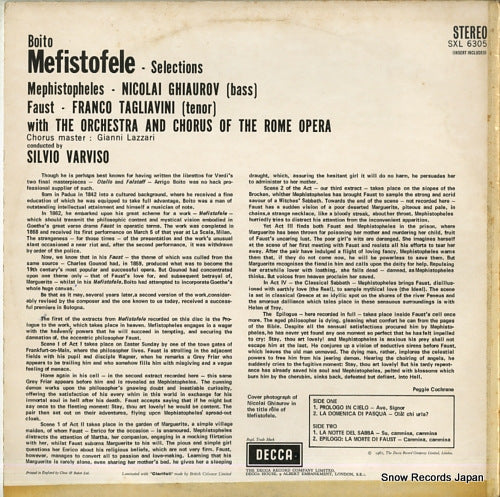 SXL6305 back cover