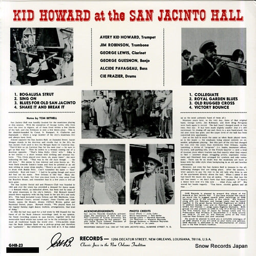 GHB-23 back cover