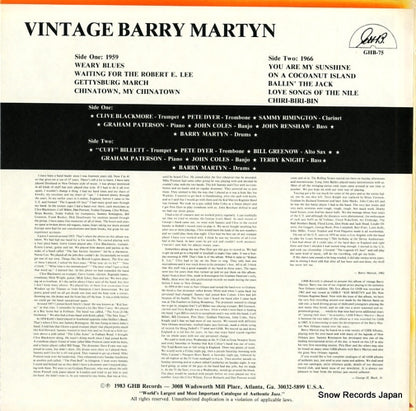 GHB-75 back cover