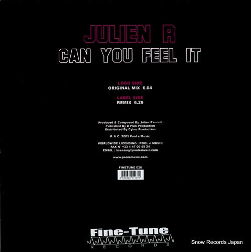 FINETUNE026 back cover