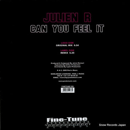 FINETUNE026 back cover