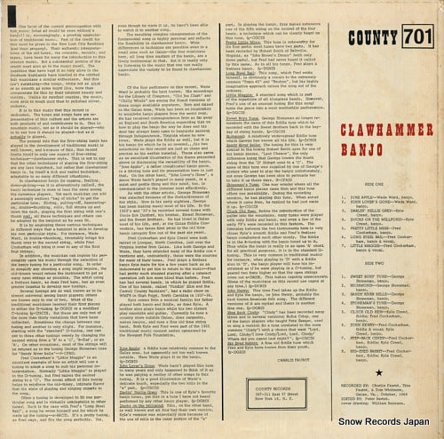 COUNTY701 back cover