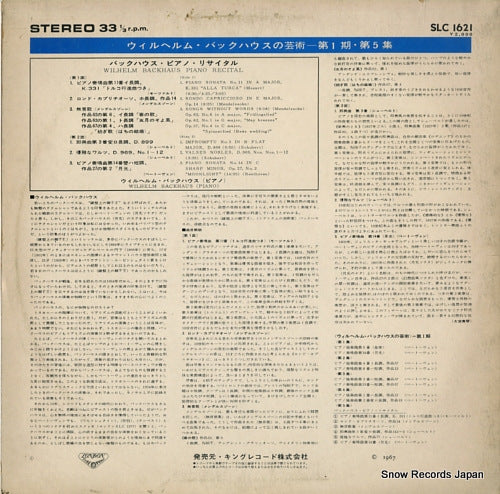 SLC1621 back cover