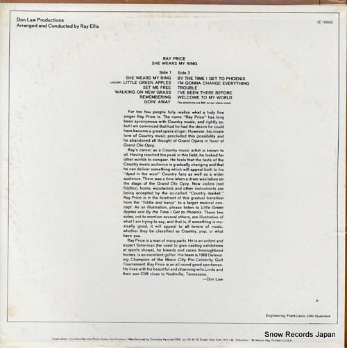 LE10060 back cover