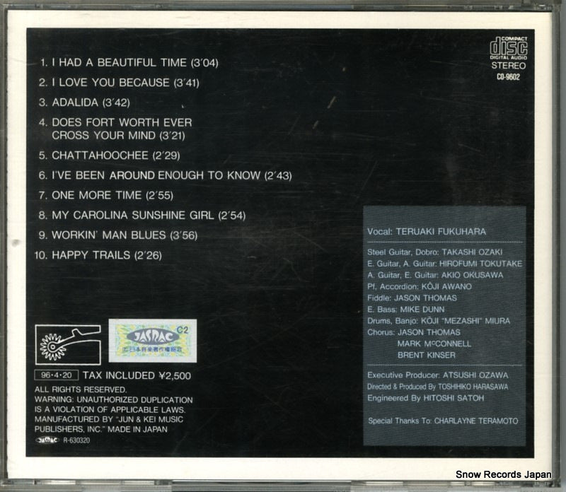 CO-9602 back cover