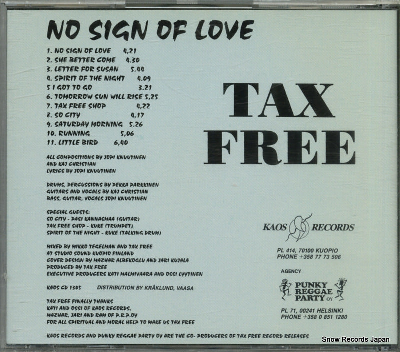 KAOSCD1305 back cover