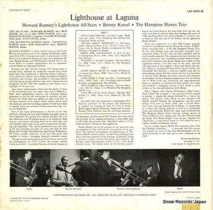 LAX3005(M) back cover