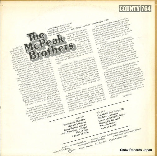 COUNTY764 back cover