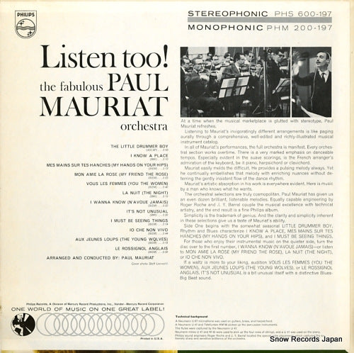 PHS600-197 back cover