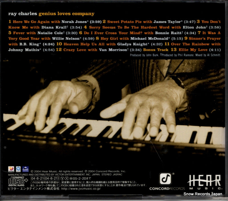 VICP-62808 back cover