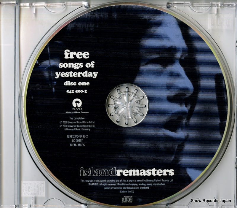 IBXCD3/542499-2 disc