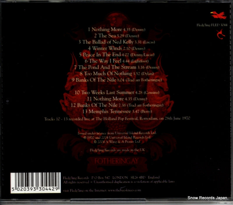PPCD0012 / FLED3044 back cover