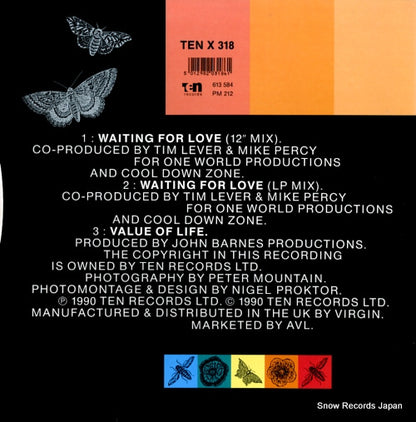 TENX318 back cover