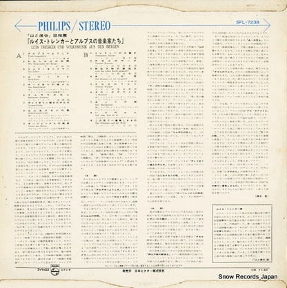 SFL-7238 back cover